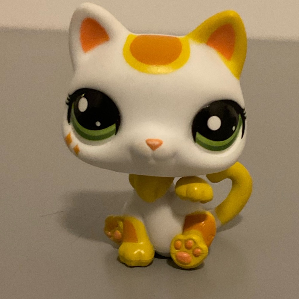 Lps Calico Cat G7 #39 Littlest Pet Shop